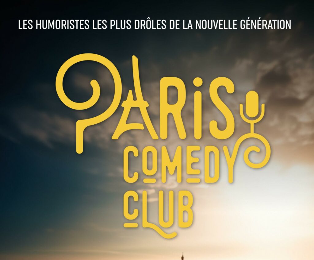 Affiche officielle du Paris Comedy Club à la Royale Factory