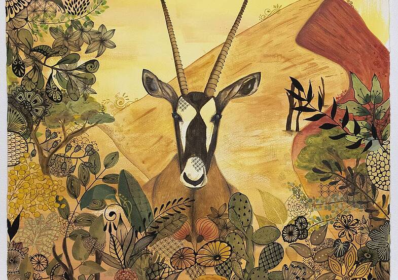 Affiche officielle de l’exposition Nö – Bio-Démarche Artistique