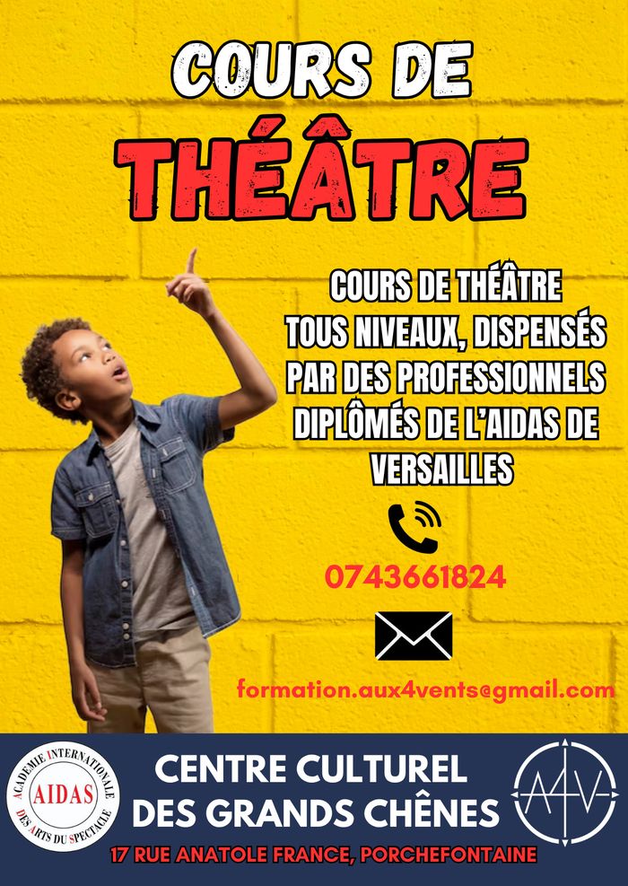 Cours de théâtre à Versailles