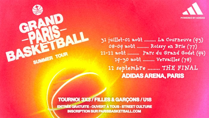 Grand Paris Basketball Summer Tour à Versailles
