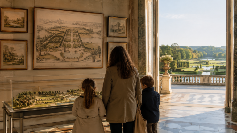 Découverte en famille des jardins du Grand Trianon