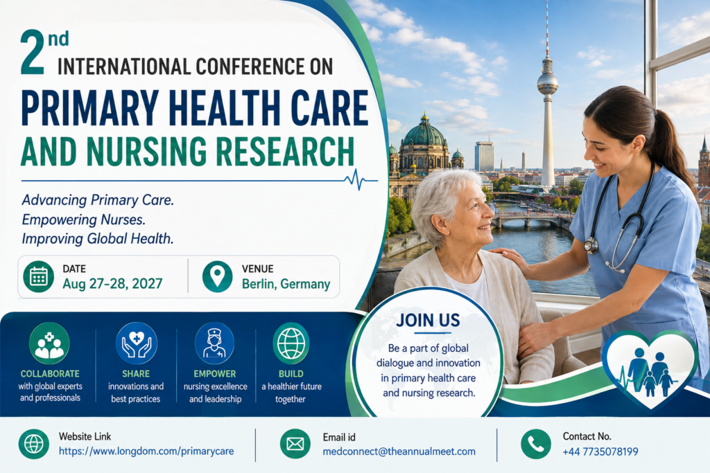 Affiche de l’événement International Conference on Medical Education and Health Patient Care 2027