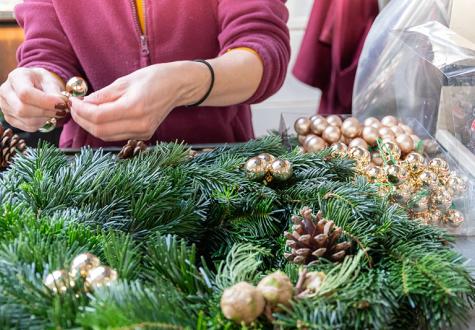 Atelier couronne de l'Avent pour adultes — Les Fermes de Gally