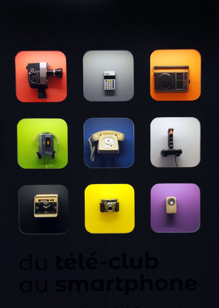 Visite guidée de l'exposition " Du télé-club au smartphone"